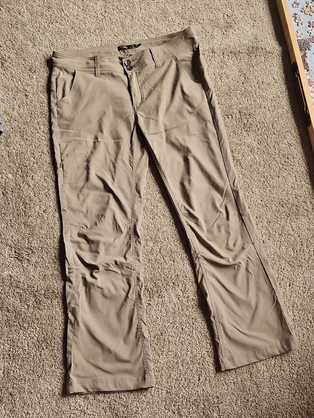 Prana Women's Khaki/Tan Stretch Chinos